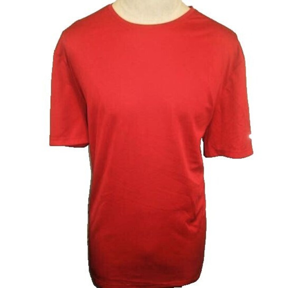 Mens NWOT Athletic Works Dri Works Red Active Short Sleeve T-Shirt sz 3XL